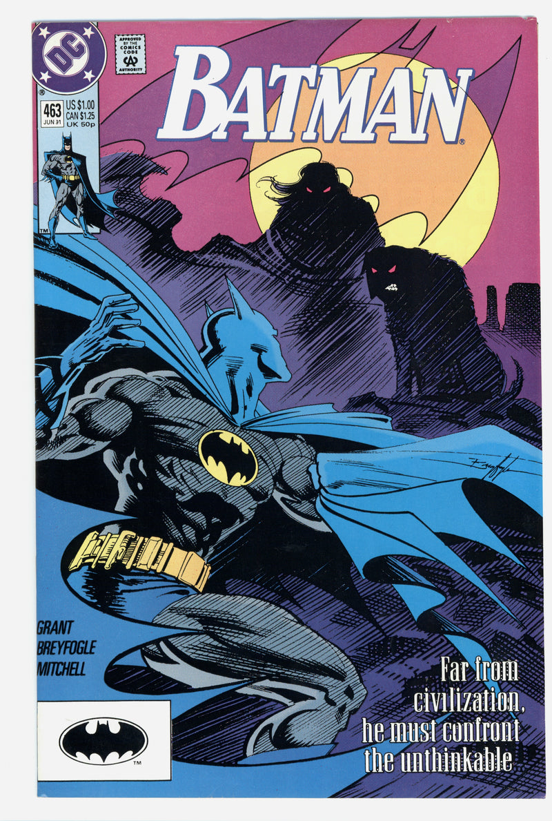 BATMAN #463 DIRECT EDITION 1991