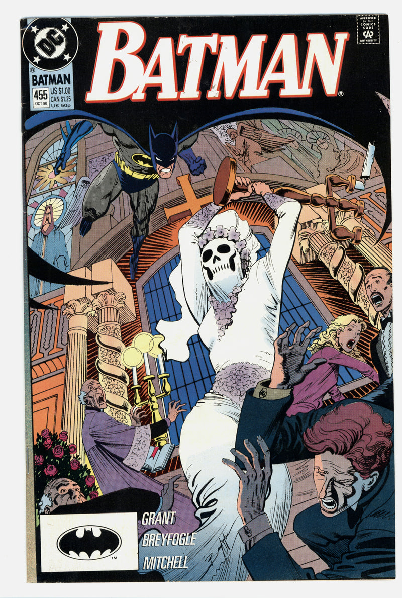 BATMAN #455 DIRECT EDITION 1990