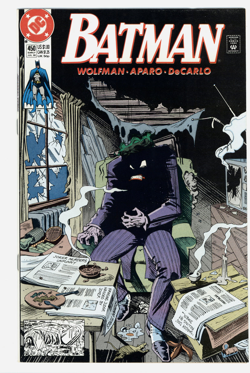 BATMAN #450 DIRECT EDITION 1990
