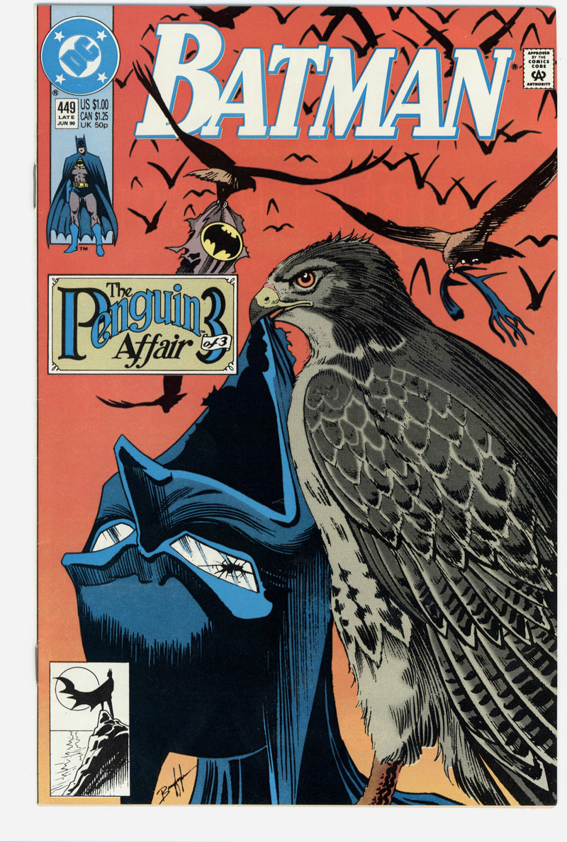 BATMAN #449 DIRECT EDITION 1990