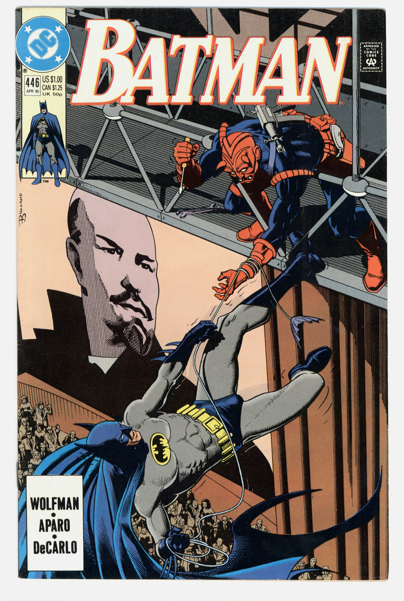 BATMAN #446 DIRECT EDITION 1990