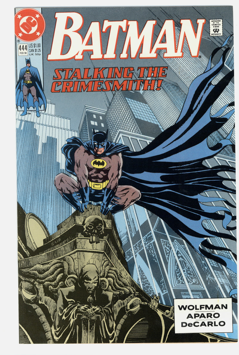 BATMAN #444 DIRECT EDITION 1990