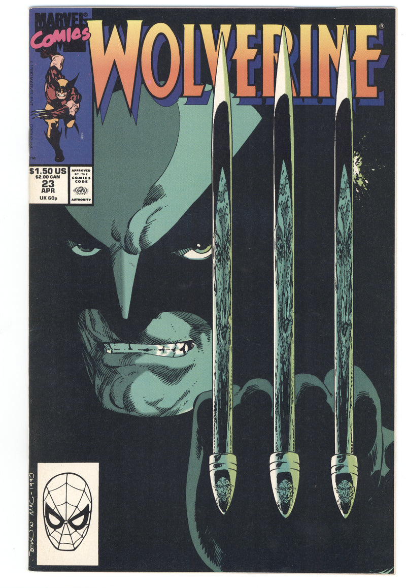 ウルヴァリン #23 ダイレクトエディション 1990年 第2巻