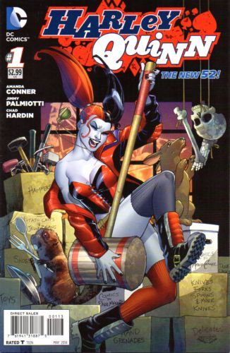 Harley Quinn #1 3rd Printing Amanda Conner Variant Cover