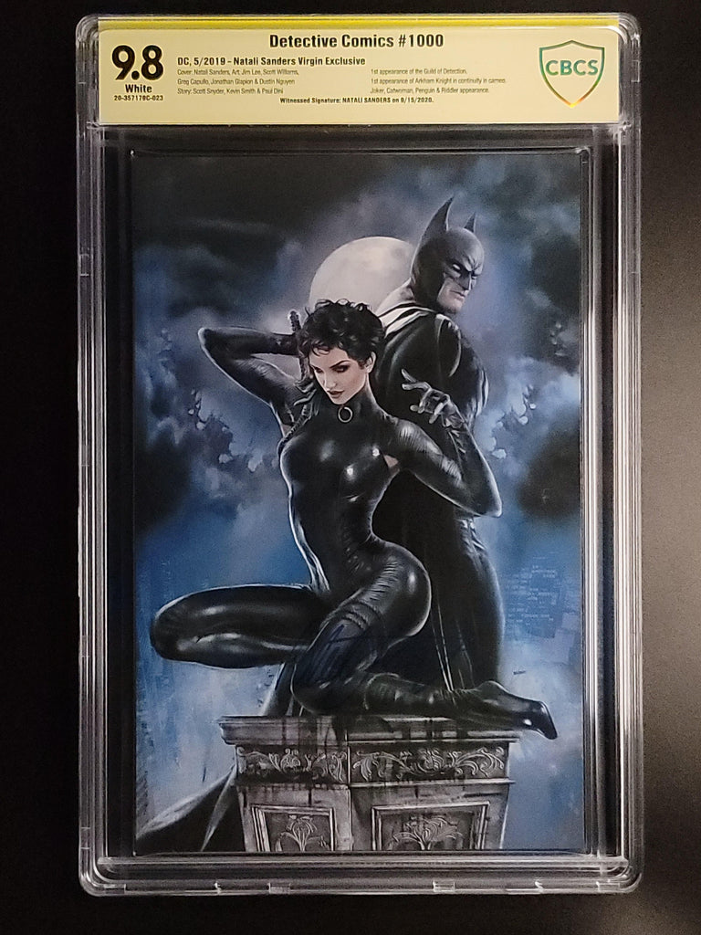 Detective Comics #1000 CBCS SS 9.8 Signed by Sanders - Unmasked