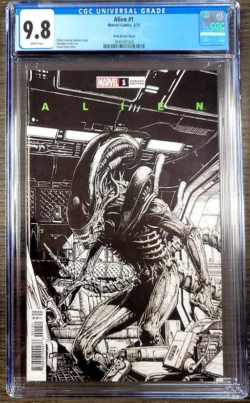 Alien #1 Finch Sketch Cover CGC 9.8