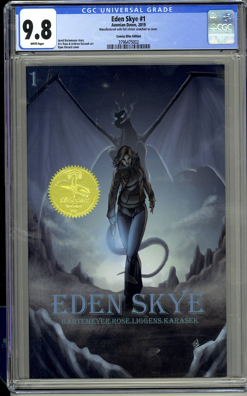 EDEN SKYE CGC 9.8 RYAN KINCAID COVER
