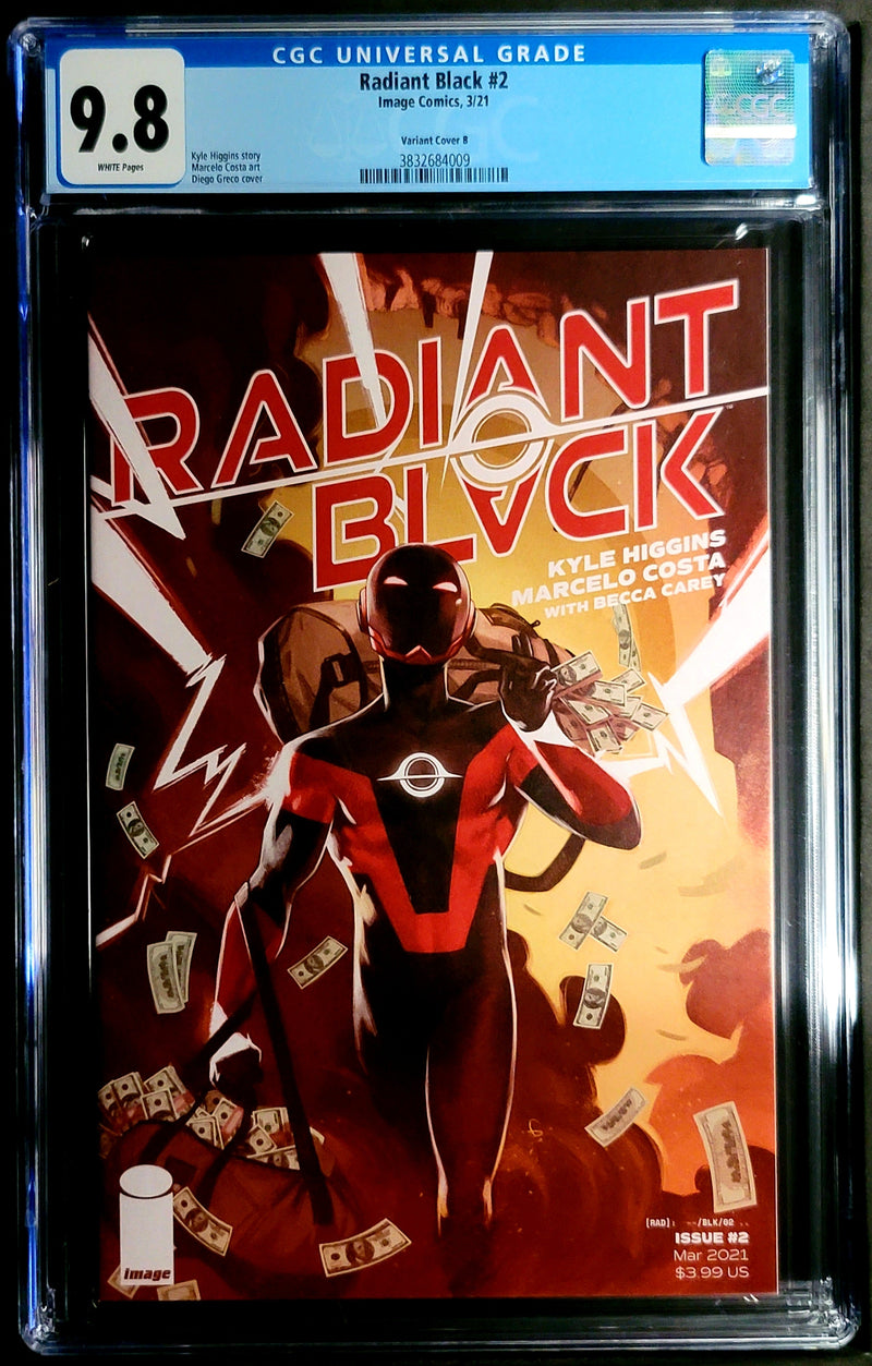 ラディアント・ブラック #2 CGC 9.8 CVR B グレコ