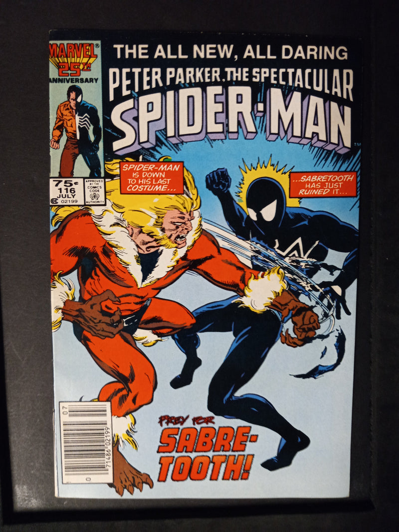 PETER PARKER SPECTACULAR SPIDER-MAN #116 CGC