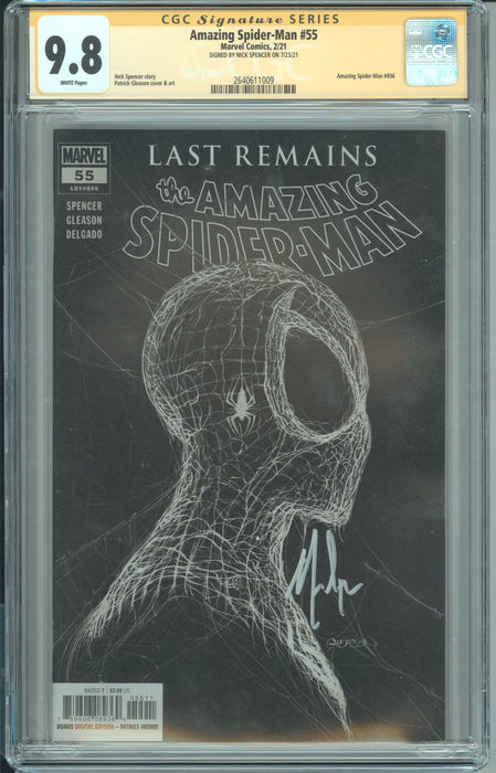 Amazing Spider-Man #55 CVR A CGC SS 9.8 Signed by Spencer