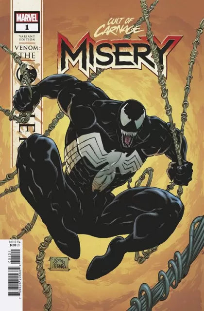 CULT OF CARNAGE MISERY #1 RYAN STEGMAN VENOM THE OTHER VARIANT