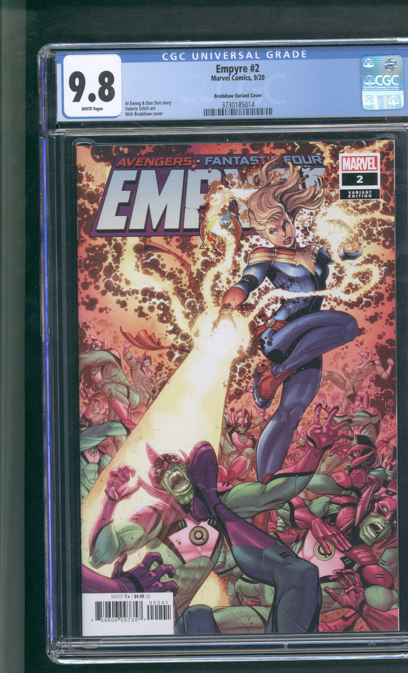 EMPYRE #2 BRADSHAW VARIANT COVER CGC 9.8