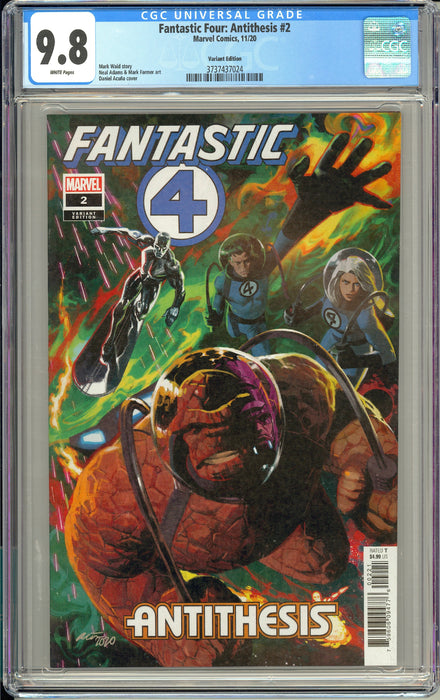 Fantastic Four Antithesis #2 CGC 9.8 Incentive Daniel Acuna Variant