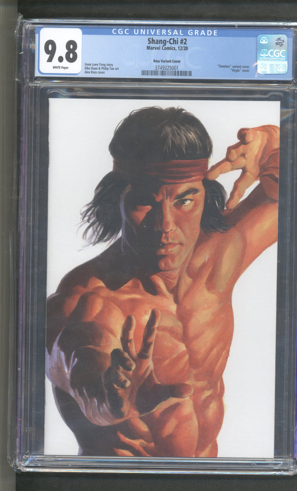 Shang-Chi #2 CGC 9.8 Ross Variant Cover