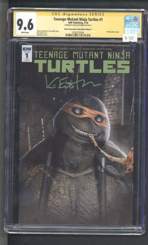 Teenage Mutant Ninja Turtles #1 CGC SS 9.6 Planet Awesome Con C