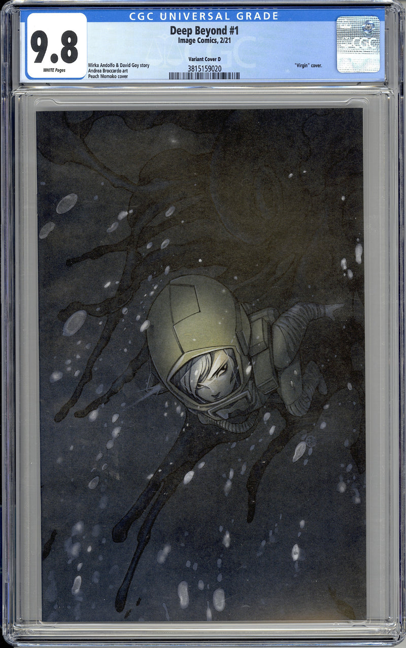 DEEP BEYOND #1 CGC 9.8 PEACH MOMOKO VIRGIN