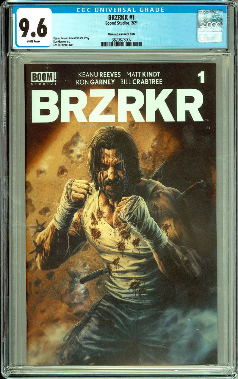 BRZRKR #1 CGC 9.6 BERMEJO 1:25