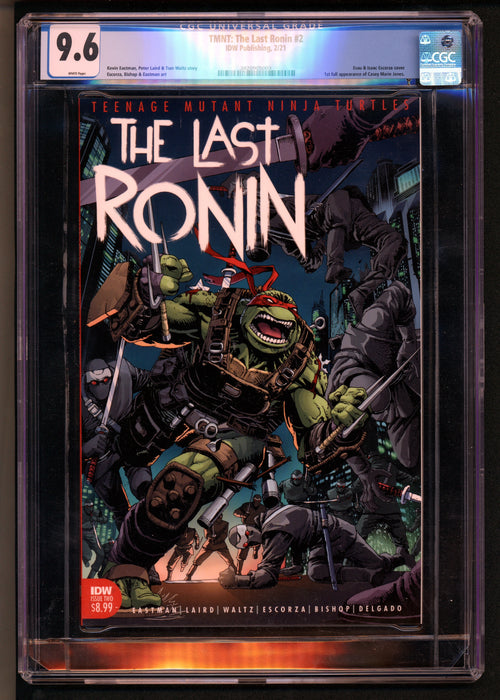 TMNT THE LAST RONIN #2 CGC 9.6 CVR A