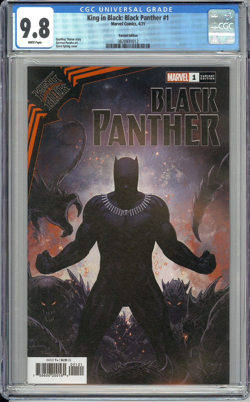 KING IN BLACK BLACK PANTHER #1 CGC 9.8 STEVE EPTING VAR