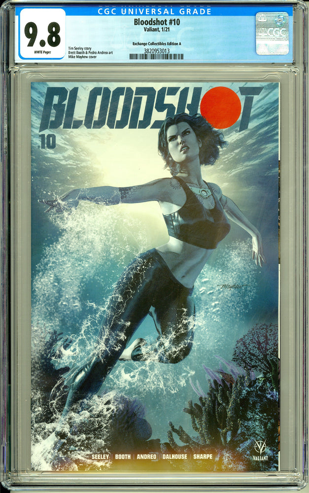 Bloodshot #10 CGC 9.8 Mike Mayhew Edition A