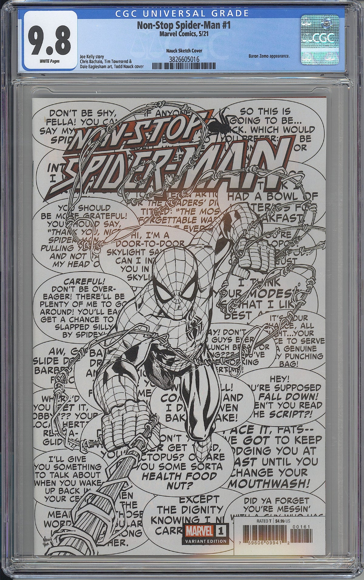 Marvel Pulse outlets #1 Spider-Man CGC 9.8