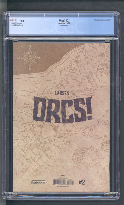 Orcs! #2 Variant Cover CGC 9.8