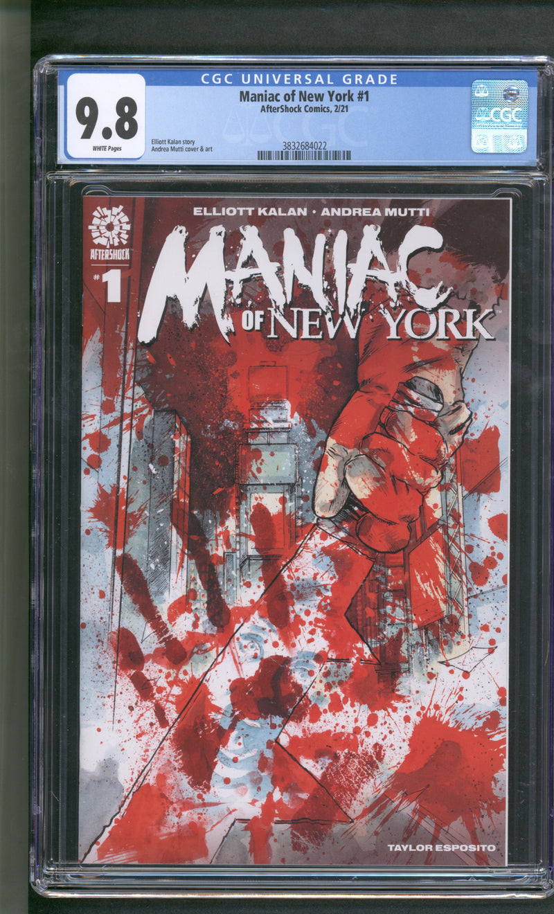 MANIAC OF NEW YORK #1 CGC 9.8 セカンドプリント