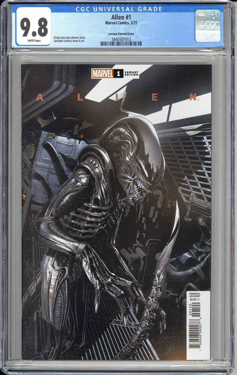 ALIEN #1 CGC 9.8 LARROCA TRADE