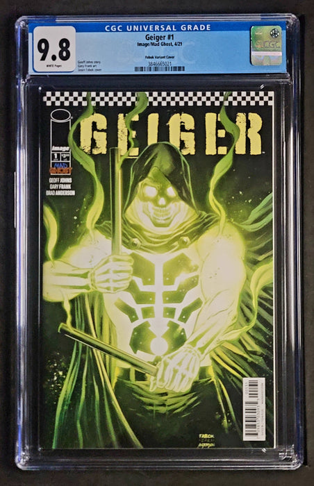 GEIGER #1 CGC 9.8 JASON FABOK COVER