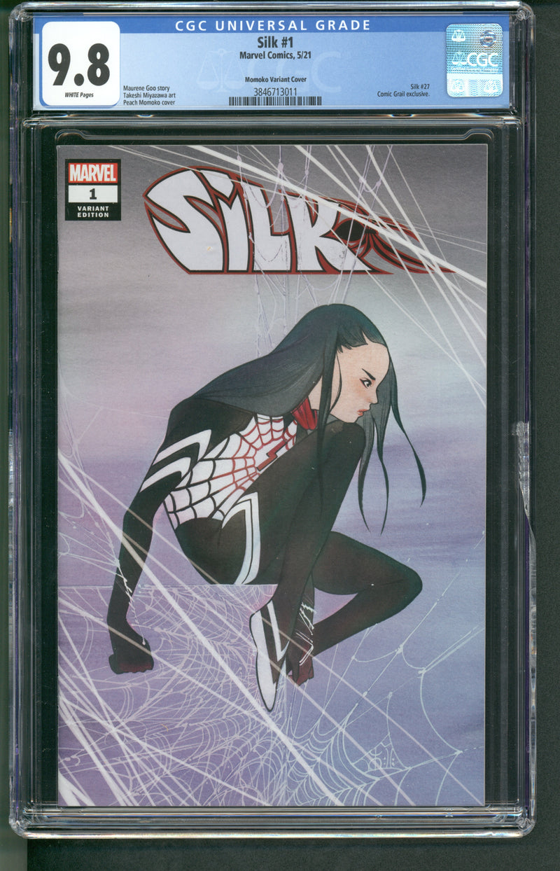 SILK #1 CGC 9.8 MOMOKO TRADE VAR