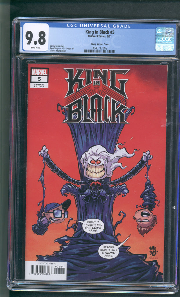 CGC 9.8 King popular In Black #5