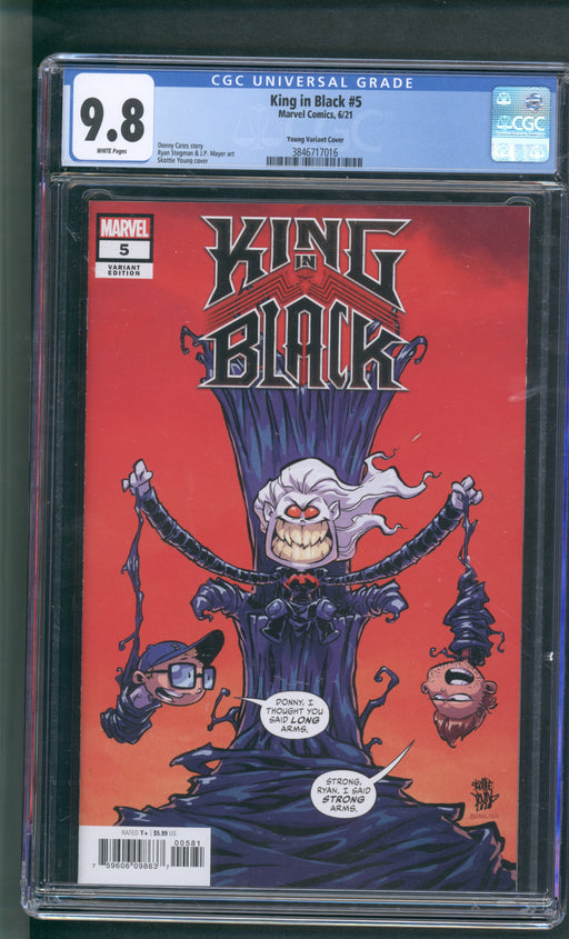 KING IN BLACK #5 YOUNG VARIANT CGC 9.8