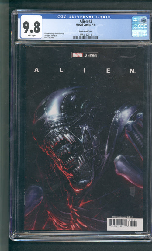Alien #3 Tan Variant Cover CGC 9.8