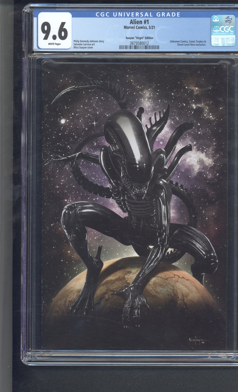 エイリアン #1 CGC 9.6 スアヤン バージン