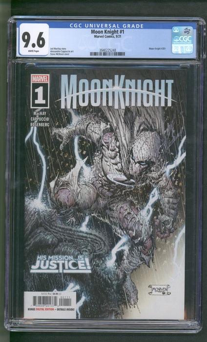 MOON KNIGHT #1 CGC 9.6