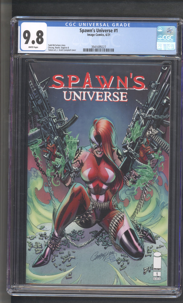 Spawn's Universe #1 CGC 9.8
