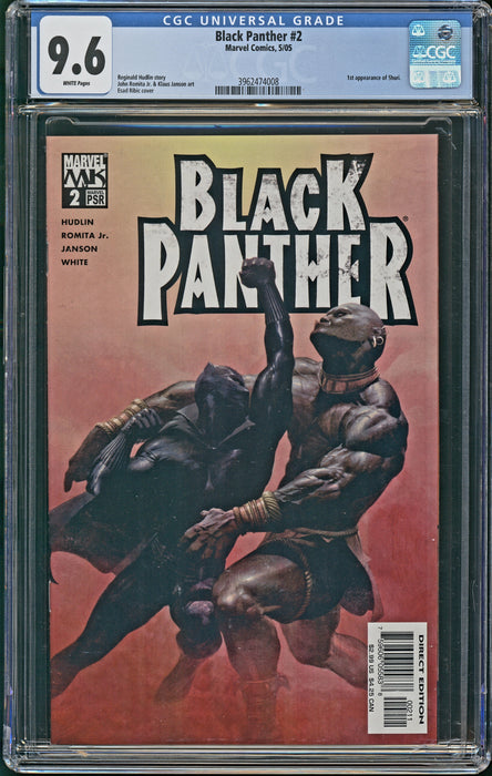 BLACK PANTHER #2 CGC 9.6