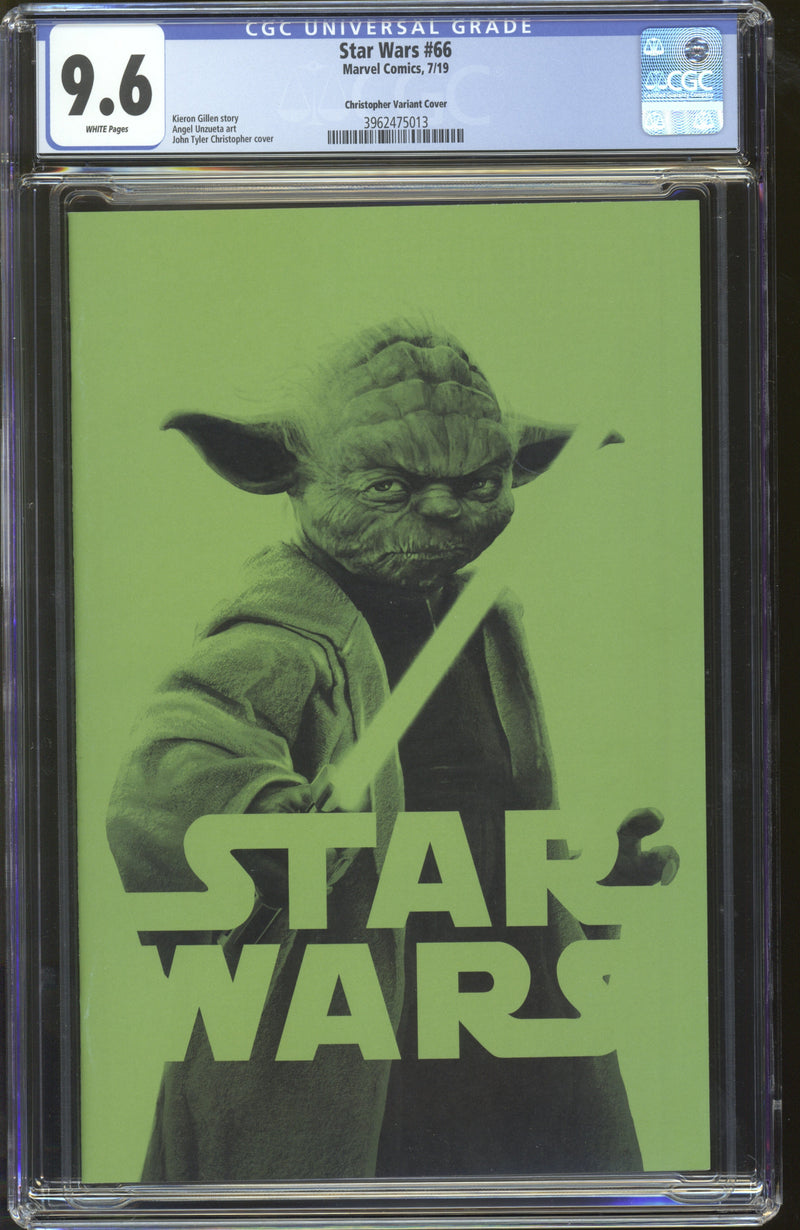スターウォーズ #66 CGC 9.6 ヨーダ クリストファー バリアント