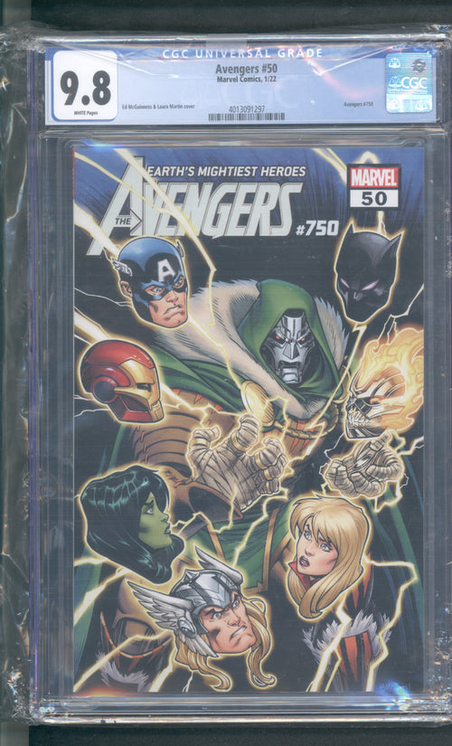 Avengers #50 CGC 9.8
