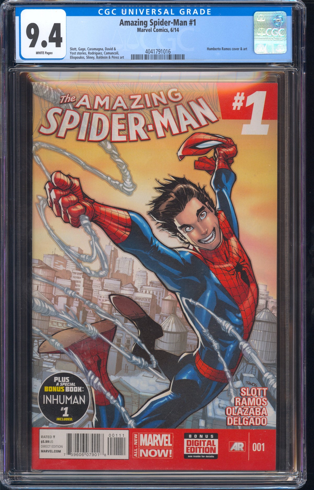 CGC 9.4 Amazing hotsell Spider-Man #1