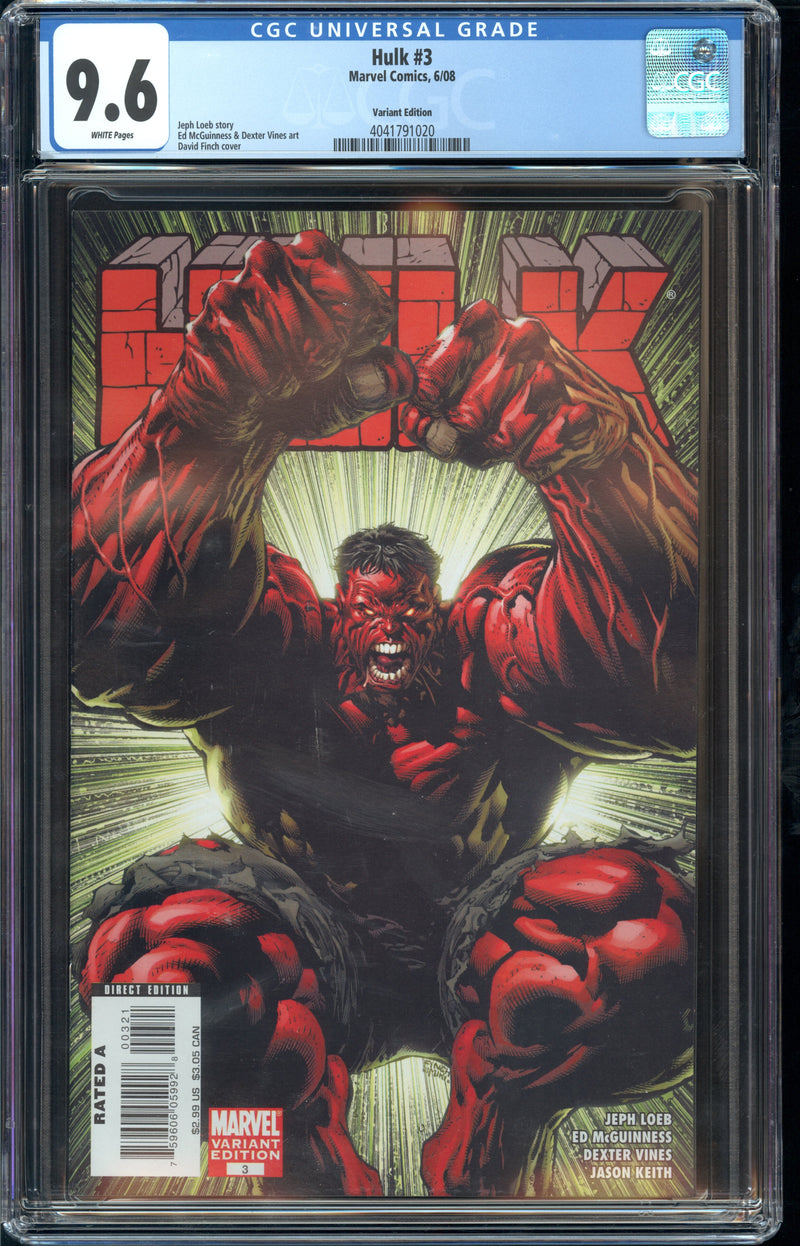 HULK #3 CGC 9.6