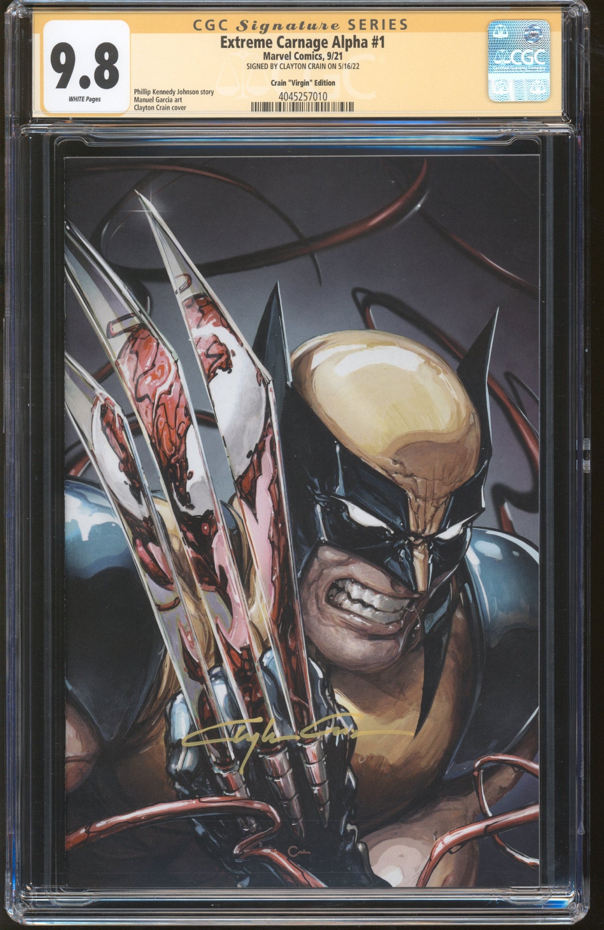 Extreme Carnage 2024 Alpha #1 CGC 9.8