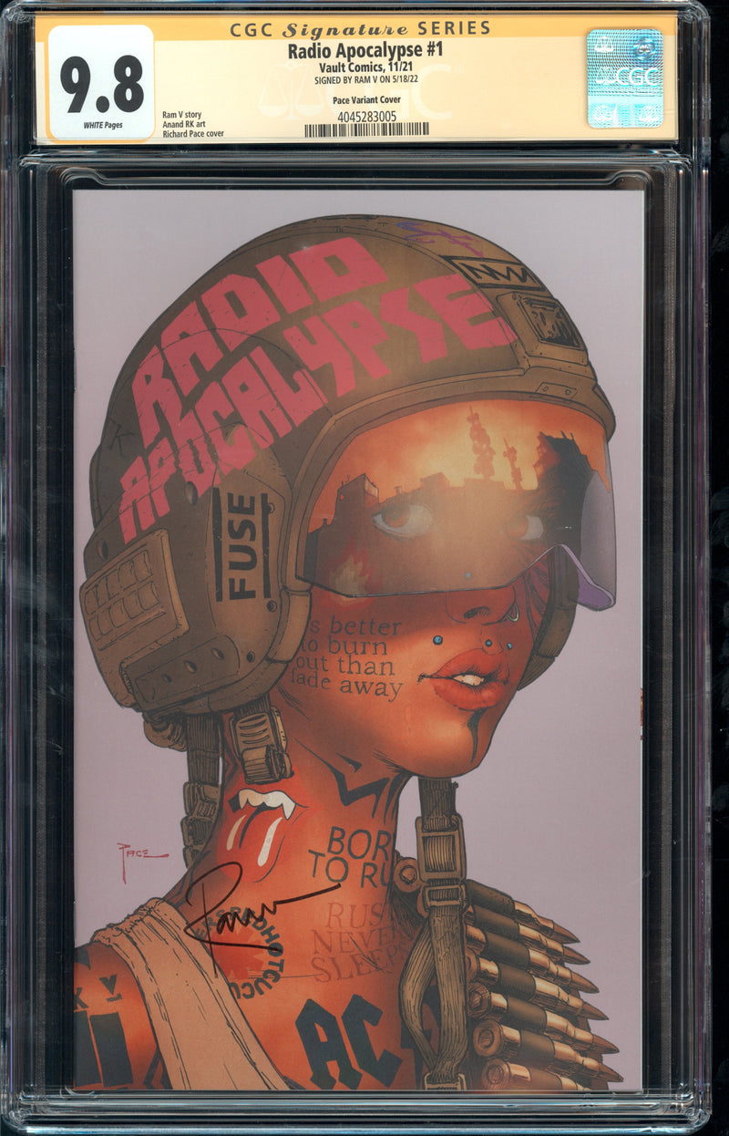 RADIO APOCALYPSE #1 CGC 9.8 PACE VARIANT