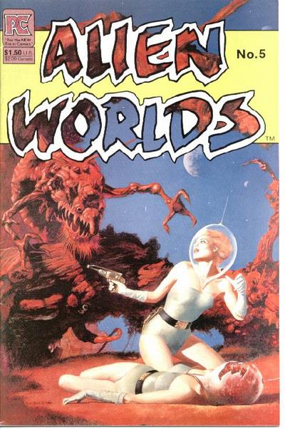 Alien Worlds #5 PACIFIC COMICS 1984