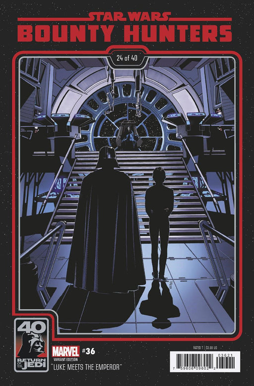 STAR WARS BOUNTY HUNTERS #36 CHRIS SPROUSE RETURN OF THE JEDI 40TH ANNIVERSARY VARIANT