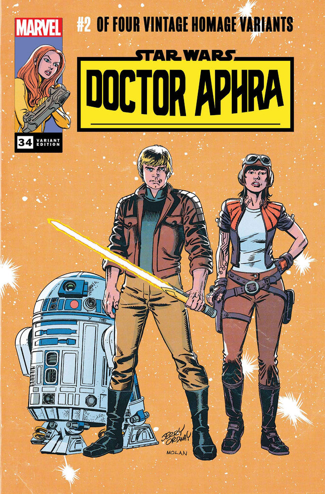 STAR WARS DOCTOR APHRA #34 JERRY ORDWAY CLASSIC TRADE DRESS VARIANT