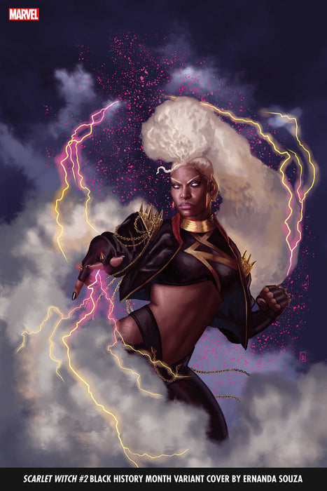 SCARLET WITCH #2 SOUZA STORM BLACK HISTORY MONTH VARIANT