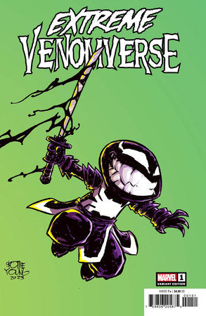 Extreme Venomverse #1 D (Of 5) Skottie Young Variant Venom (05/10/2023) Marvel