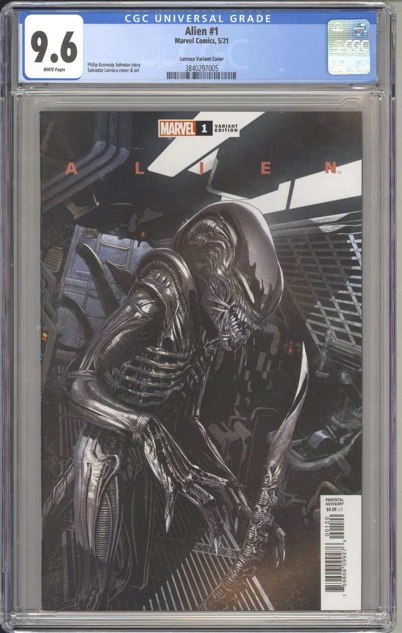 ALIEN #1 CGC 9.6 LARROCA VARIANT