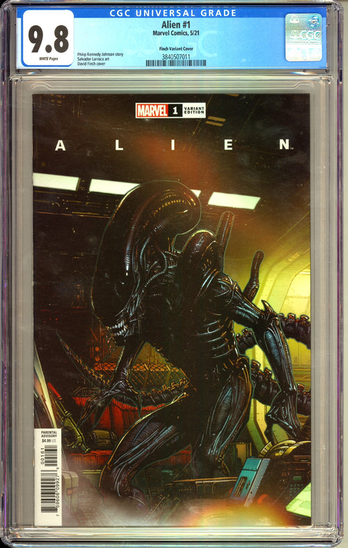 Alien #1 Finch Cover CGC 9.8